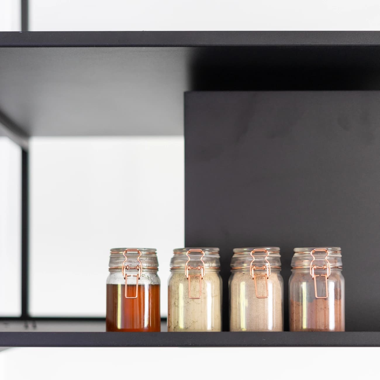 Keukenrek op maat van staal