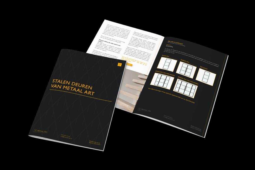 Productfolder Stalen deuren en vaste panelen