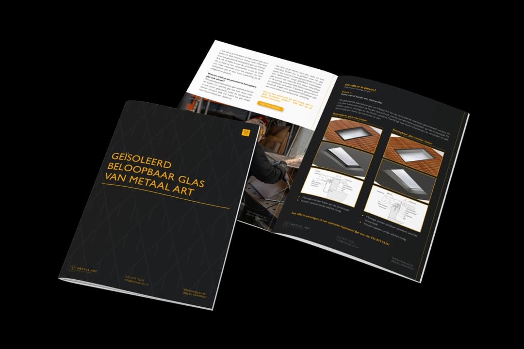 Productfolder Geïsoleerd beloopbaar glas